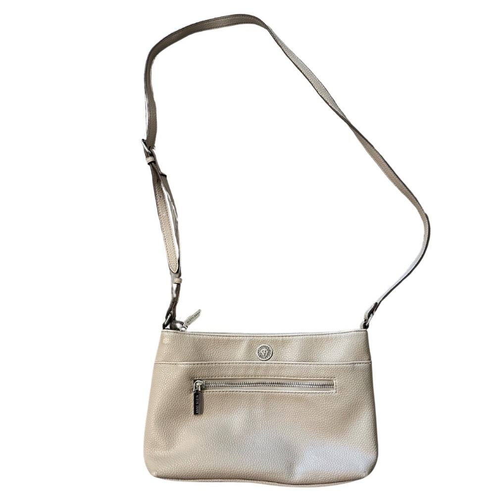 Anne Klein Crossbody Bag - cream